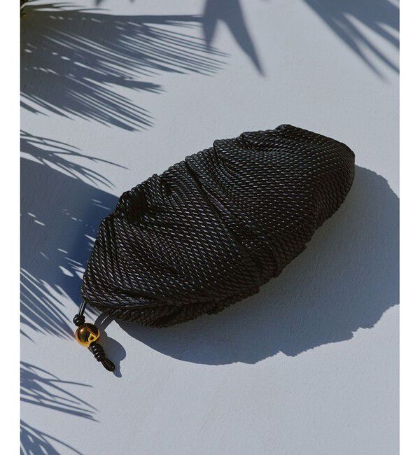 ROPE「ラムレザーロープ柄クラッチバッグ/ミニ」|クラッチバッグ|