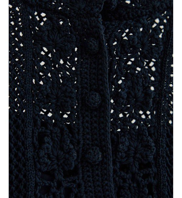 ROPE「クロシェニットワンピース/洗える」|ワンピース|