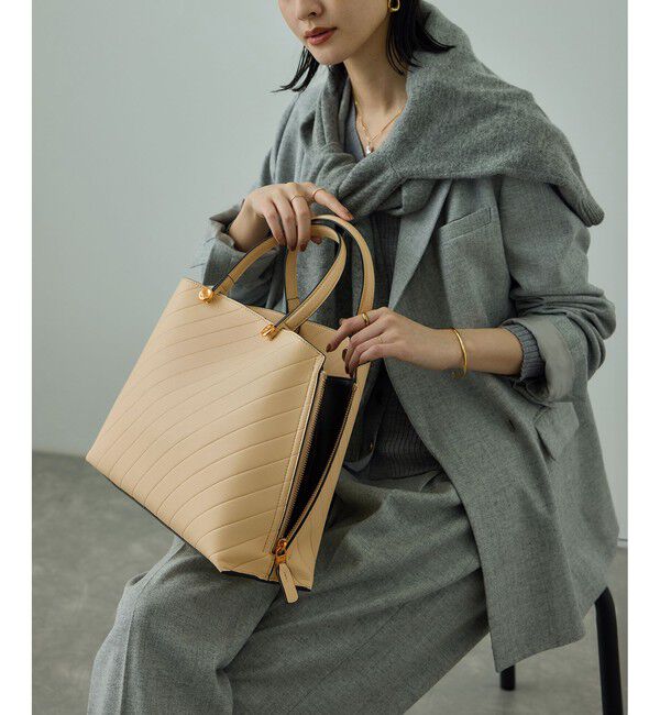 ROPE「【E'POR】【数量限定】Y BAG Medium Emboss」|トートバッグ|