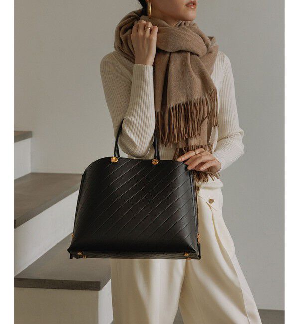 ROPE「【E'POR】【数量限定】Y BAG Medium Emboss」|トートバッグ|