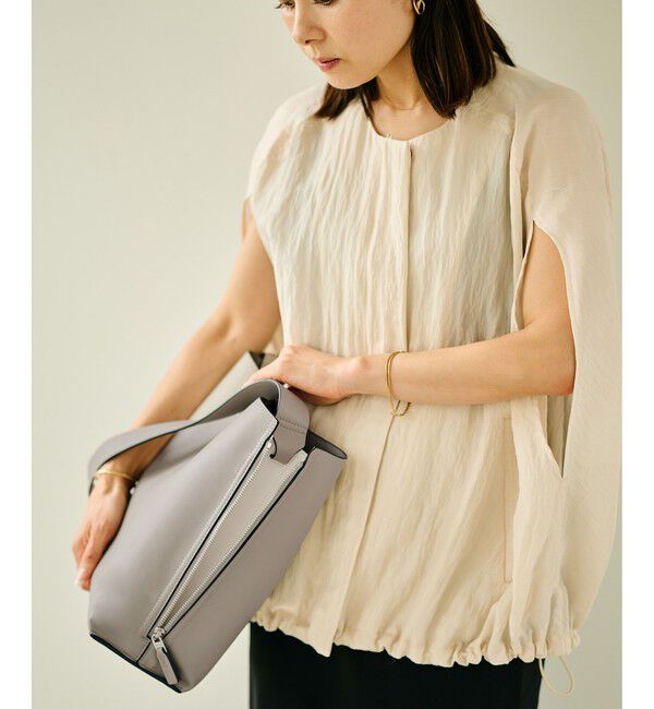 ROPE「【E'POR】Y BAG Shoulder Medium【軽量】」|ショルダー・メッセンジャー|ライトグレー(08)