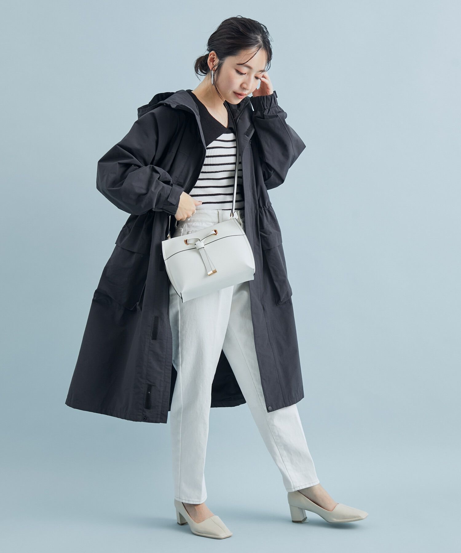 VIS「【OUTDOOR PRODUCTSコラボ】【洗濯可・撥水加工】オーバーサイズロングマウンテンパーカー」|アウトドア|