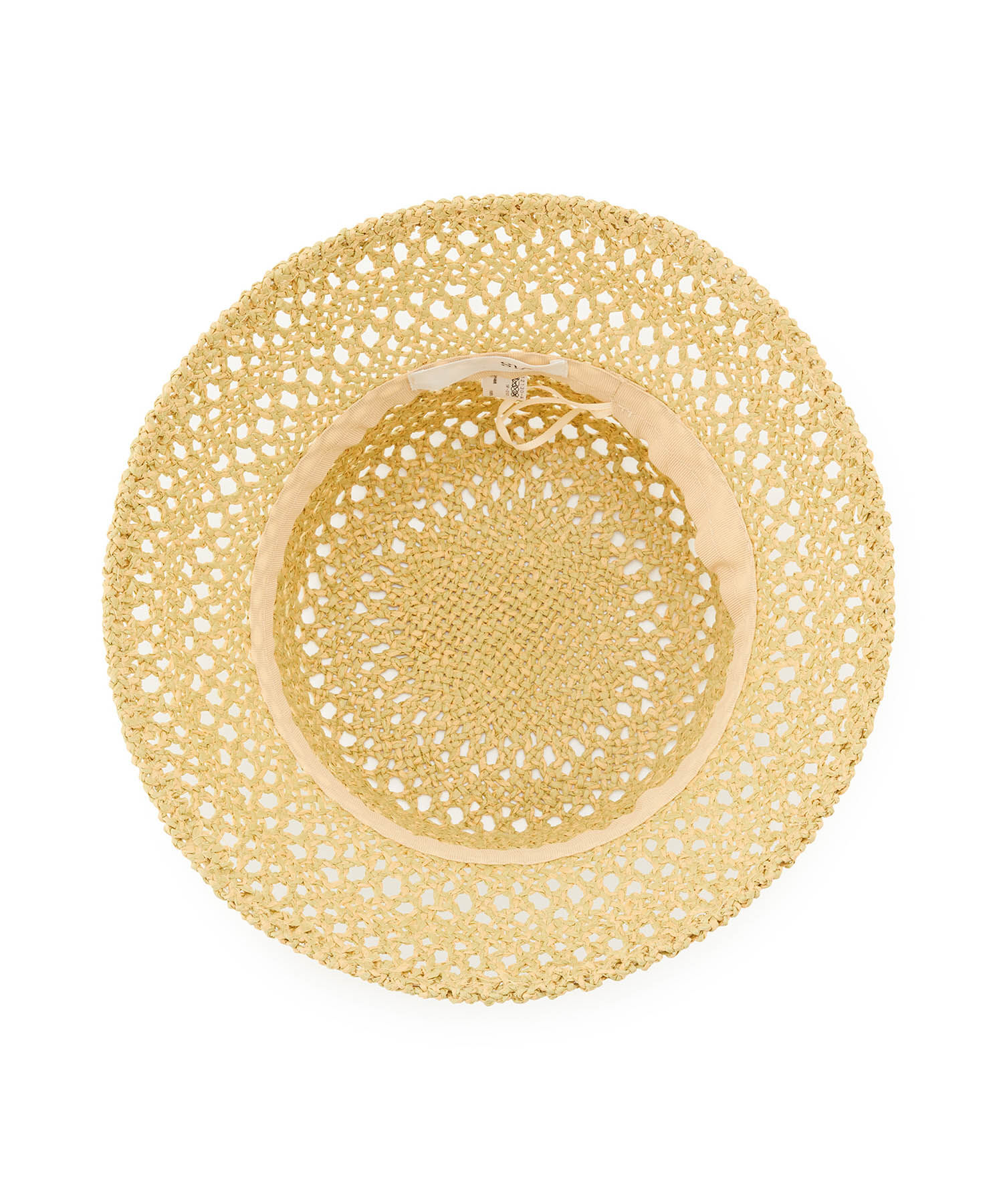 VIS「柄編みペーパーハット」|ハット|