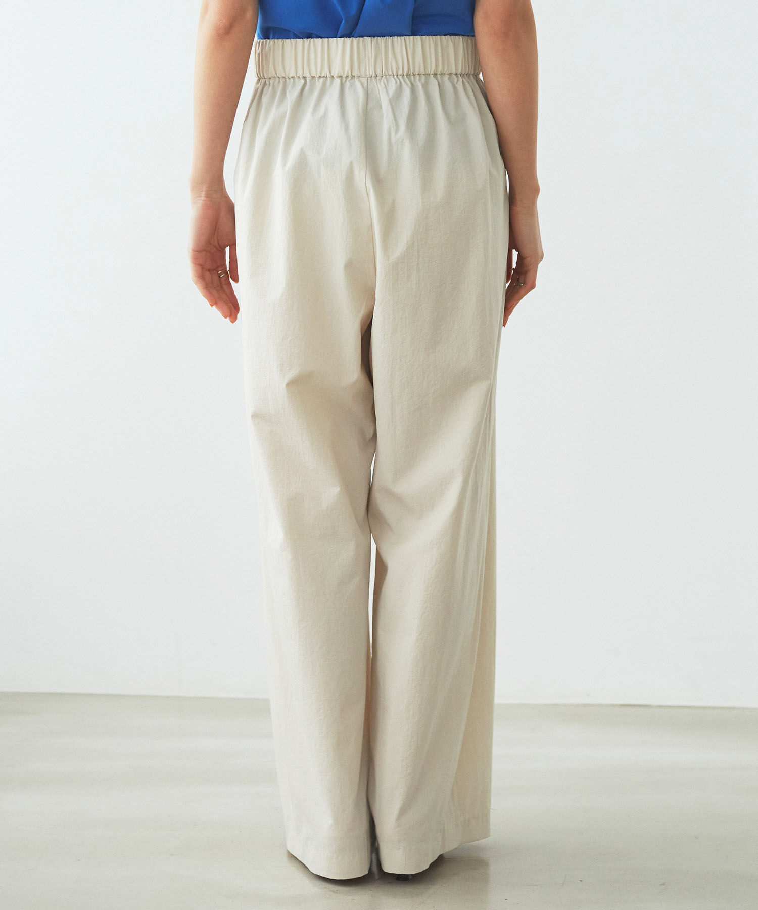 VIS「【洗える】タックギャザーパンツ」|その他|