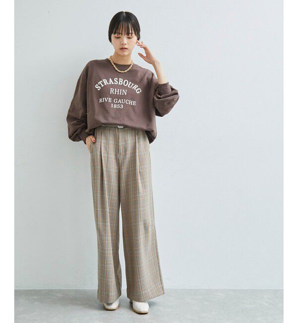 VIS「【新色追加】【選べる4色】裏毛スウェットプルオーバー」|スウェット・ジャージ|