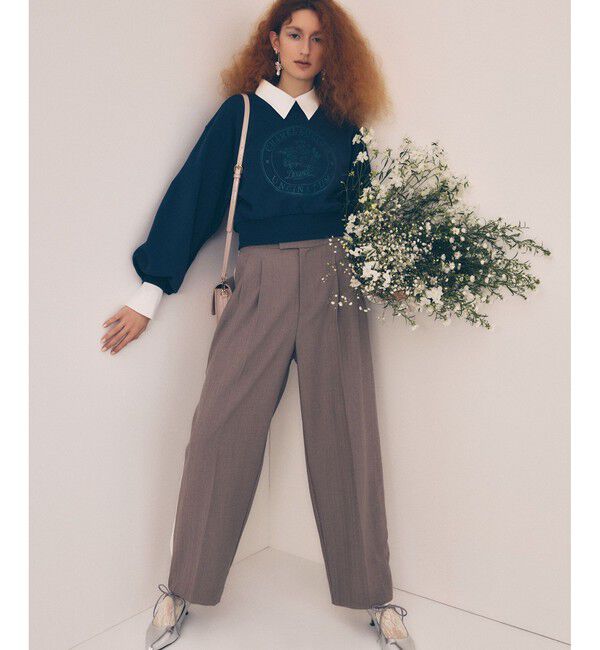 VIS「【DILIGENCE PARLOUR】VIS別注モデルフラワーロゴスウェット【セットアップ対応】」|スウェット・ジャージ|