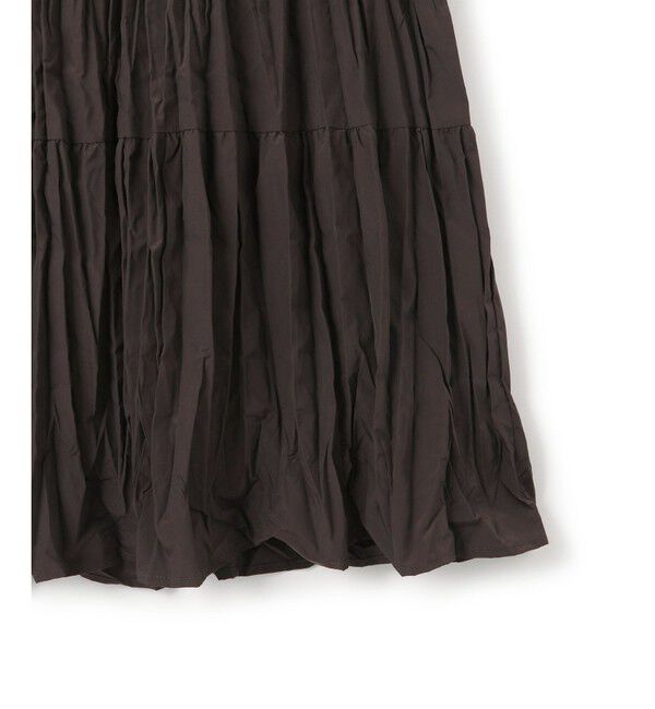 VIS「【洗える】ワッシャー加工スカート」|スカート|