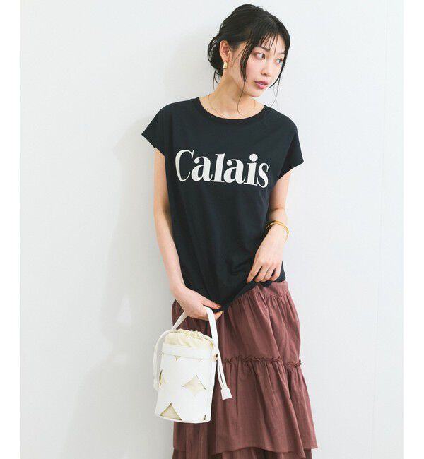 VIS「フレンチスリーブロゴアソートTシャツ」|Tシャツ・カットソー|