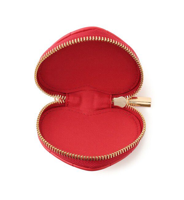 VIS「スタッズキルティングハートポーチチャーム」|チャーム・キーホルダー|