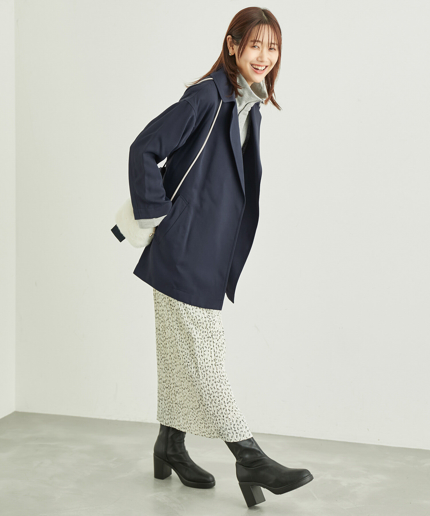 Rope&rsquo;Picnic「チェスターショートコート」|チェスターコート|