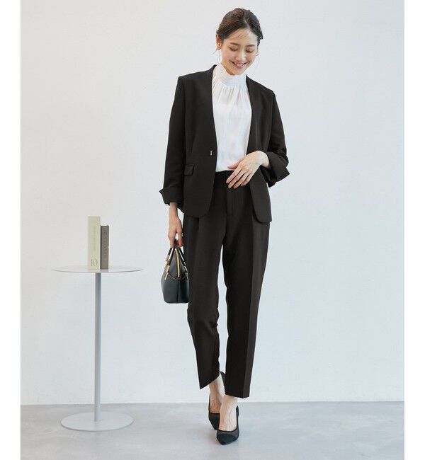 Rope&rsquo;Picnic「【一部店舗限定34-42サイズ】360&deg;ウルトラストレッチ/ノーラペルジャケット」|テーラードジャケット|