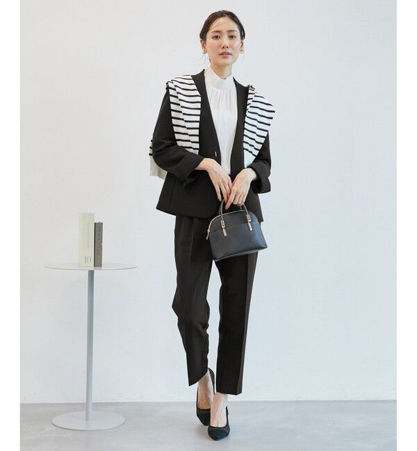 Rope&rsquo;Picnic「【一部店舗限定34-42サイズ】360&deg;ウルトラストレッチ/ノーラペルジャケット」|テーラードジャケット|