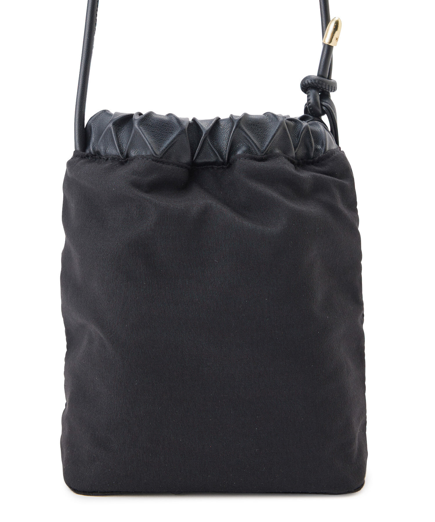 ROPE PICNIC PASSAGE「スクエアエンボスドロストリングショルダーバッグ」|ショルダー・メッセンジャー|