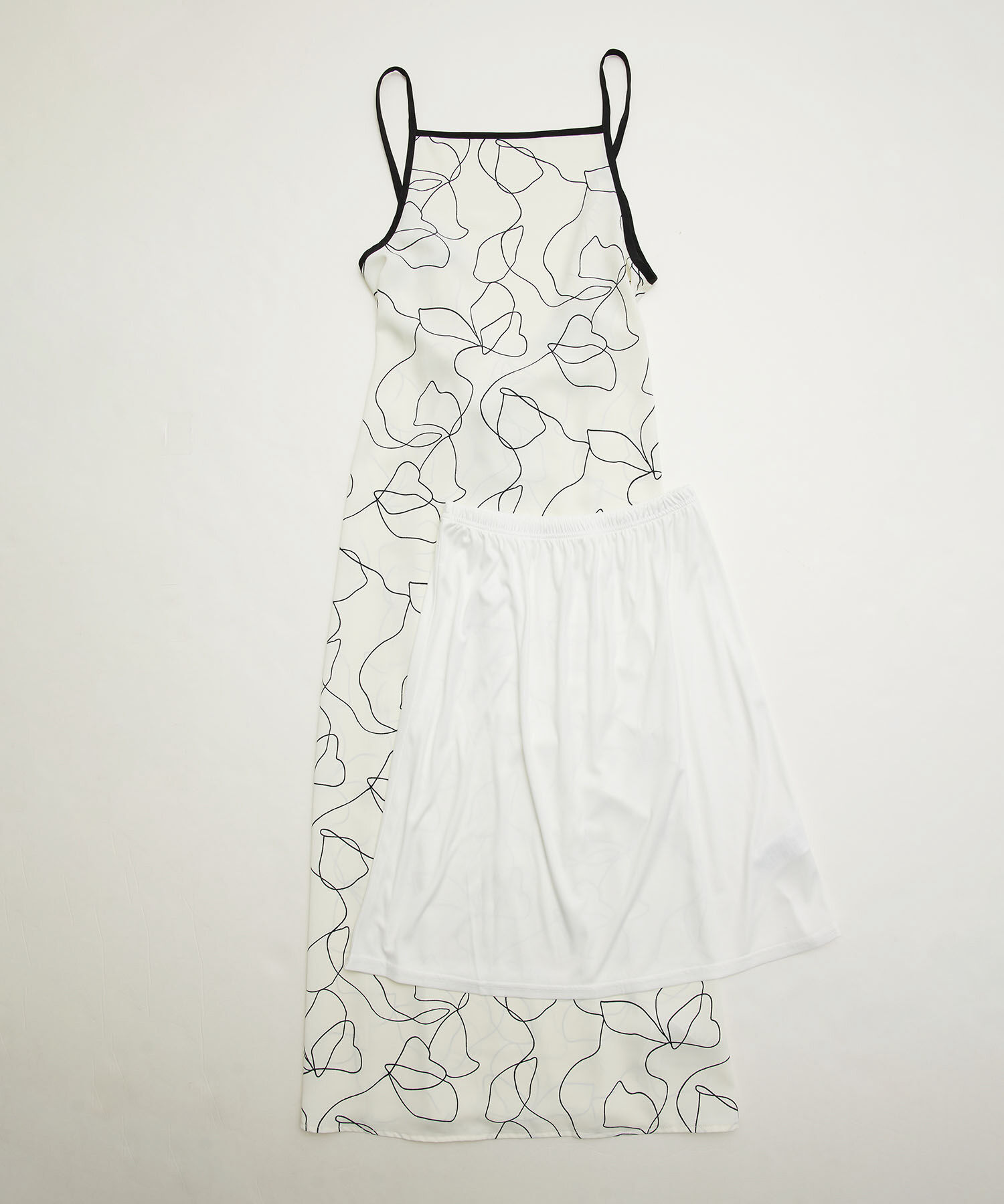 Rope&rsquo;Picnic「線画プリントキャミソールワンピース」|ワンピース|