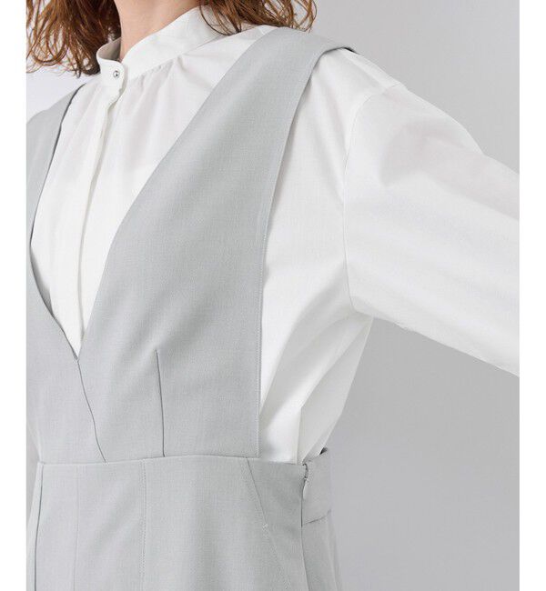 Rope&rsquo;Picnic「デザインポケットジャンパースカート」|ワンピース|