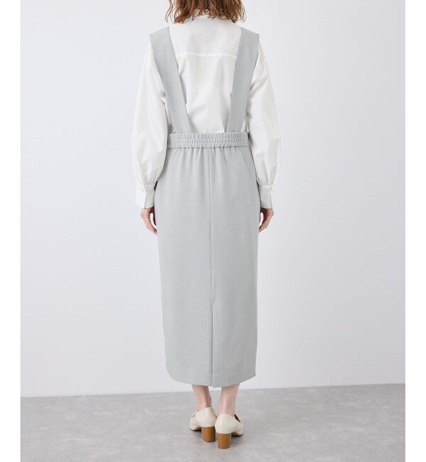 Rope&rsquo;Picnic「デザインポケットジャンパースカート」|ワンピース|