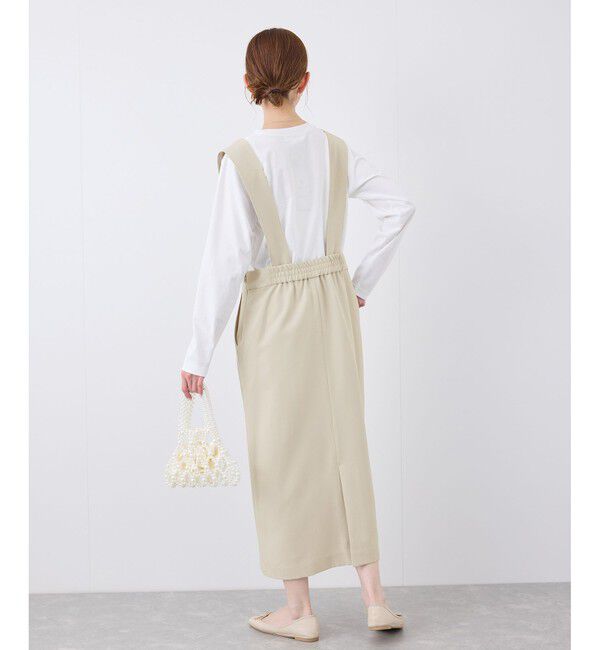 Rope&rsquo;Picnic「デザインポケットジャンパースカート」|ワンピース|