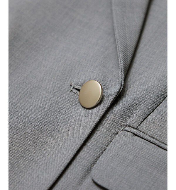 Rope&rsquo;Picnic「カナパ 金ボタンジャケット/セットアップ対応・UV・抗菌防臭・接触冷感」|テーラードジャケット|