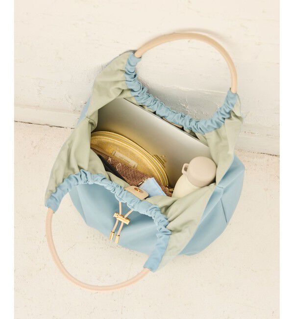 ROPE PICNIC PASSAGE「【撥水加工】ドロストリングギャザートートバッグ」|トートバッグ|