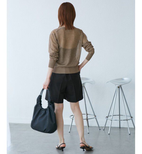 Rope&rsquo;Picnic「LEVITAシアーニットカーディガン」|カーディガン|