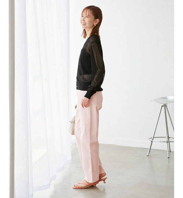 Rope&rsquo;Picnic「LEVITAシアーニットカーディガン」|カーディガン|