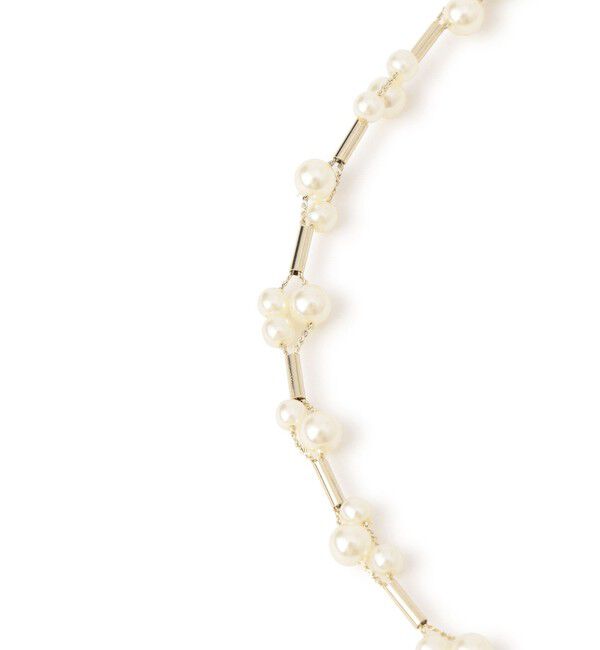 ROPE PICNIC PASSAGE「パールデザインショートネックレス」|ネックレス|