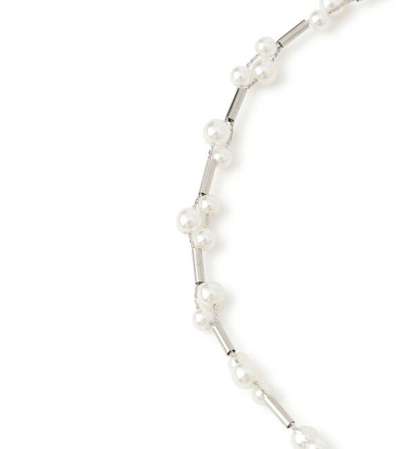 ROPE PICNIC PASSAGE「パールデザインショートネックレス」|ネックレス|
