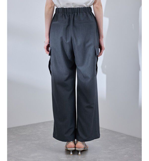 Rope&rsquo;Picnic「【UVカット・接触冷感・イージーケア】イージーカーゴパンツ」|カーゴ|