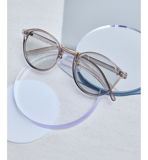 ROPE PICNIC PASSAGE「ケース付きメタルブリッジカラーグラスアイウェア」|メガネ|