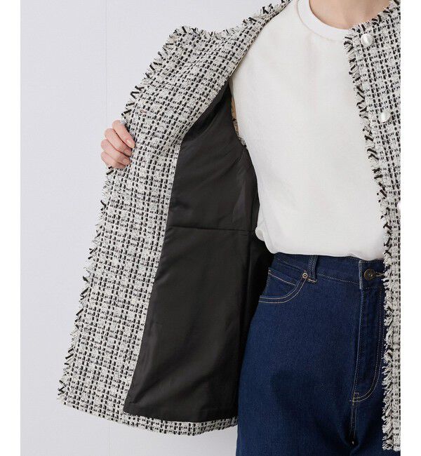 Rope&rsquo;Picnic「ツイードジレ ベスト」|ベスト・ジレ|