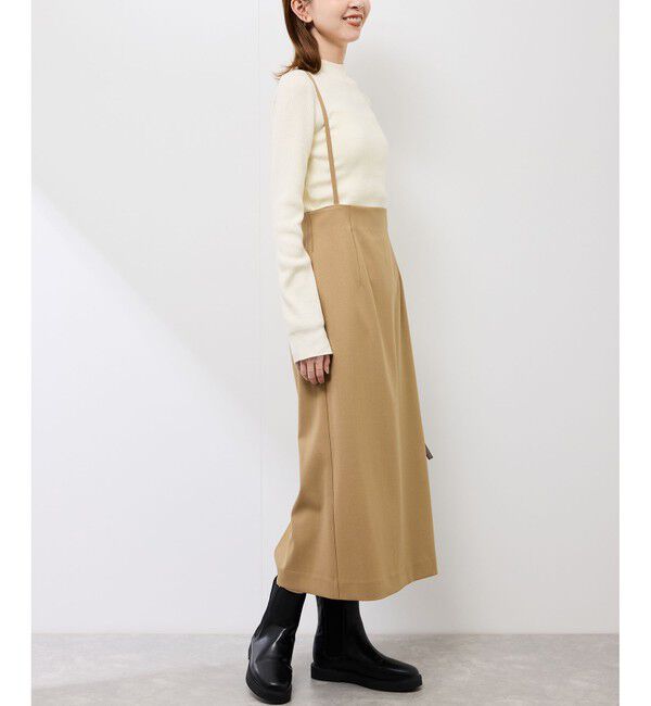 Rope&rsquo;Picnic「ナローサスペンダースカート」|スカート|