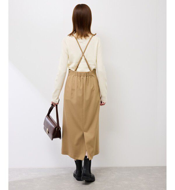 Rope&rsquo;Picnic「ナローサスペンダースカート」|スカート|