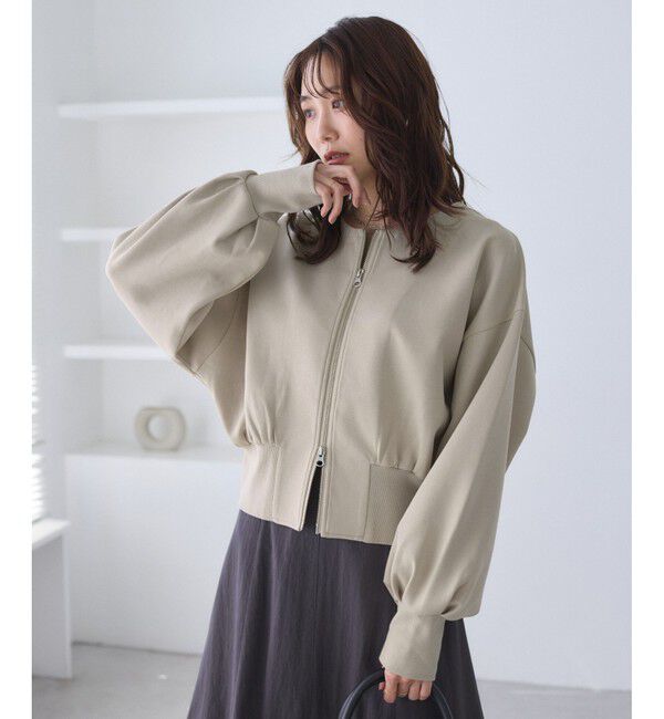 Rope&rsquo;Picnic「W-ZIPドルマンカットカーディガン」|カーディガン|