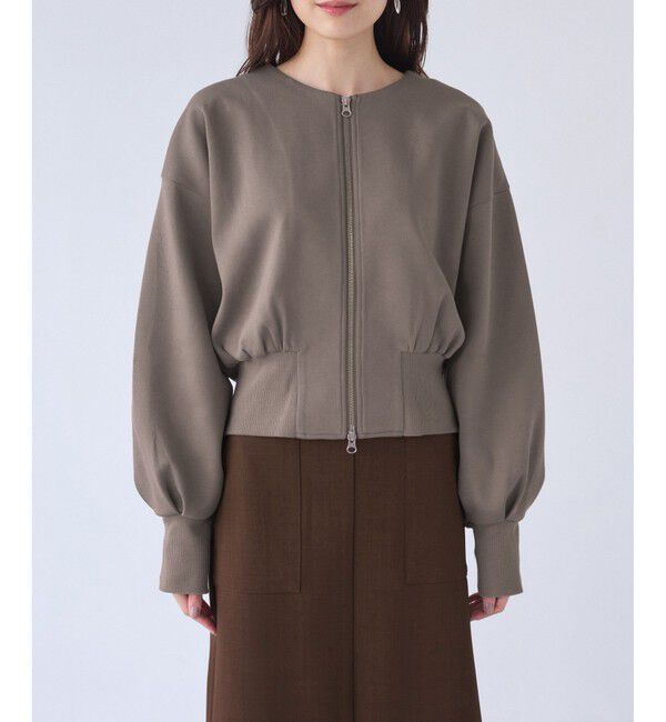 Rope&rsquo;Picnic「W-ZIPドルマンカットカーディガン」|カーディガン|