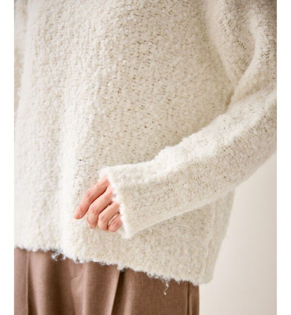 Rope&rsquo;Picnic「ブークレカラーニット」|ニット・セーター|