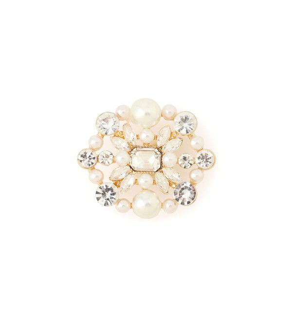 ROPE PICNIC PASSAGE「アソートビジューブローチ」|ブローチ・コサージュ|