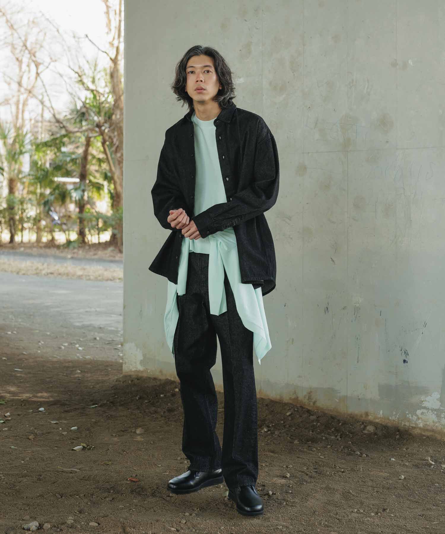 ADAM ET ROPE'「【2点セット】セーターマシーン カーディガン＆半袖T/アンサンブル」|カーディガン|