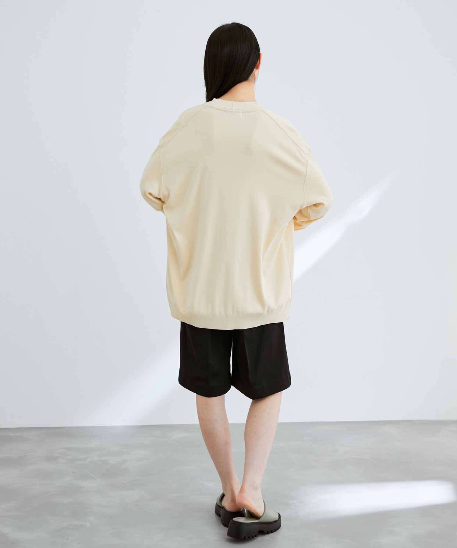 ADAM ET ROPE'「【2点セット】セーターマシーン カーディガン＆半袖T/アンサンブル」|カーディガン|