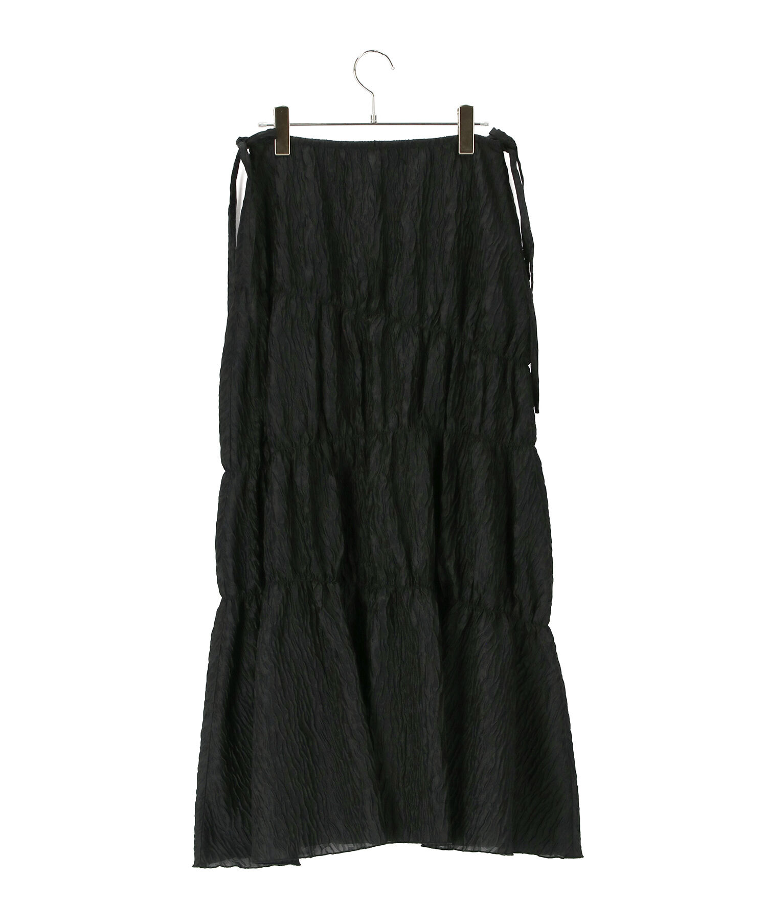 ADAM ET ROPE'「【逸品】フクレジャガードシャーリングスカート」|スカート|