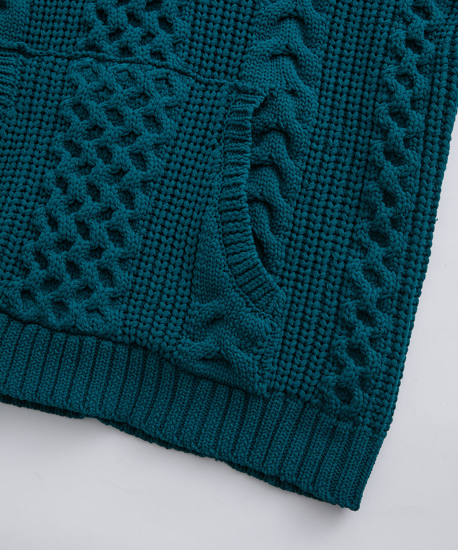 ADAM ET ROPE'「【WEB限定】ボリュームケーブル ニット パーカー / ロングシーズン着用可能 / 超軽量 / ユニセックス」|パーカー|