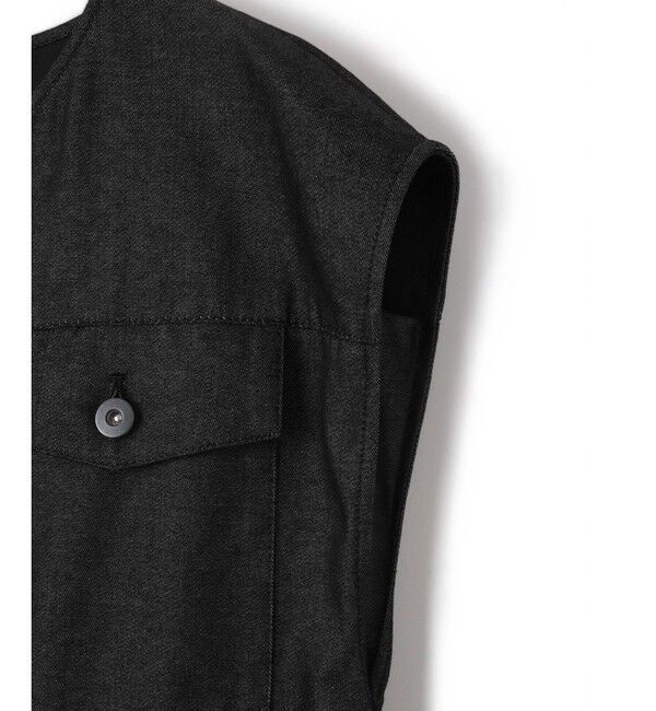 ADAM ET ROPE'「ノーカラースリーブオールインワン」|オールインワン|