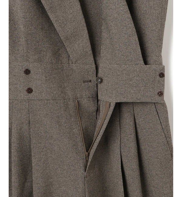 ADAM ET ROPE'「【EMOELLE】スリーブレスオールインワン メランジ」|オールインワン|