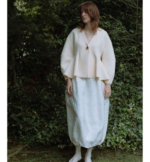 ADAM ET ROPE'「ジャガードギャザースカート」|スカート|