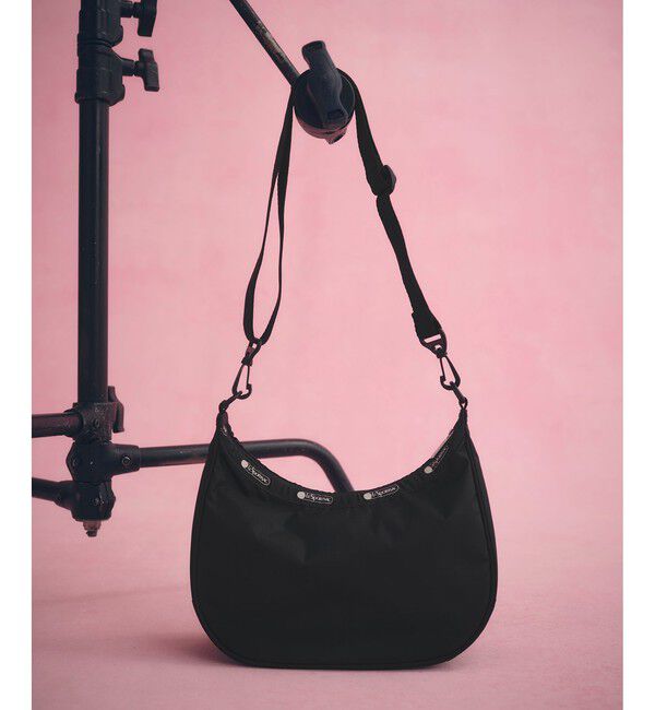 ADAM ET ROPE'「【LeSportsac for ADAM ET ROPE'】PH N/S CONV HOBO (SOLID)」|ショルダー・メッセンジャー|ブラック(01)