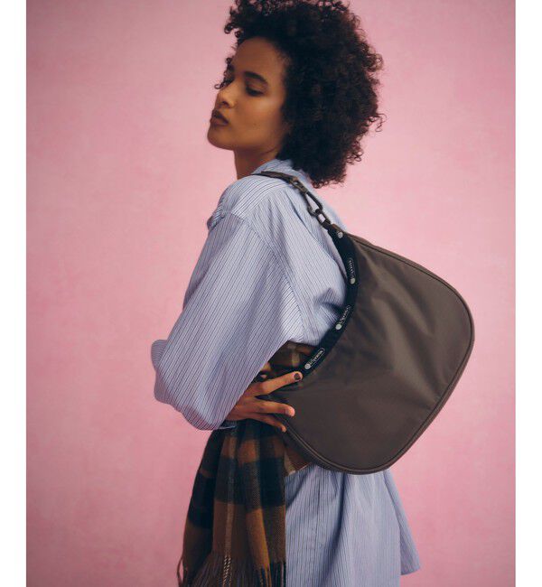 ADAM ET ROPE'「【LeSportsac for ADAM ET ROPE'】PH N/S CONV HOBO (SOLID)」|ショルダー・メッセンジャー|ブラウン系(22)