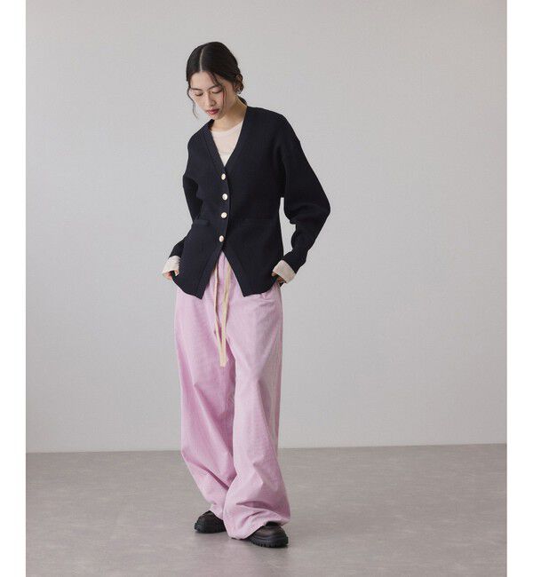 ADAM ET ROPE'「シアークルーネックトップス」|Tシャツ・カットソー|