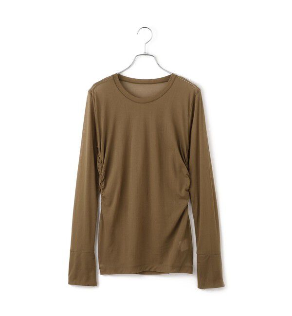 ADAM ET ROPE'「シアークルーネックトップス」|Tシャツ・カットソー|