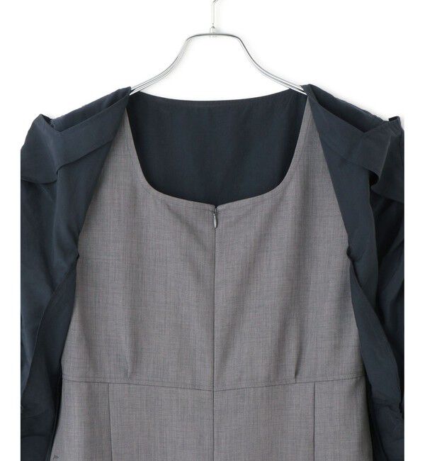 ADAM ET ROPE'「ブラウスコンビオールインワン」|オールインワン|