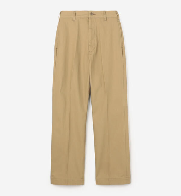  「THE SHINZONE | WASHED HIGH WAIST CHINO WOMEN」|チノ|