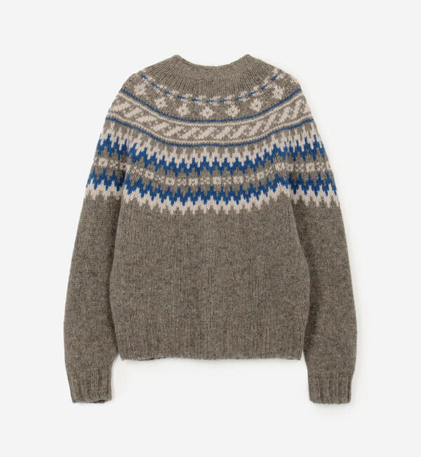 Morris & Sons「MORRIS & SONS | チャンキーノルディックカーディガン WOMEN」|ニット・セーター|